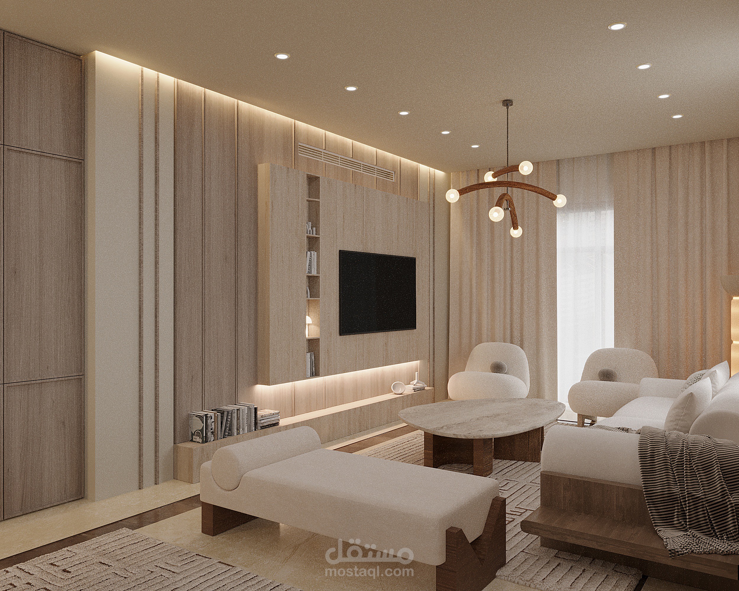 MODERN LIVING ROOM