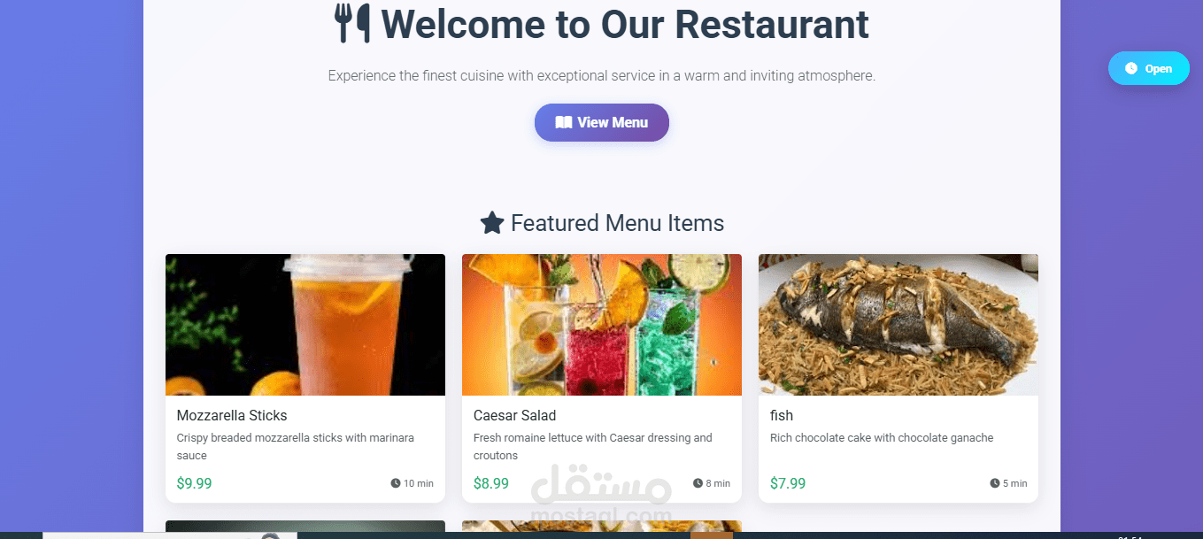 Restaurant Managment  System