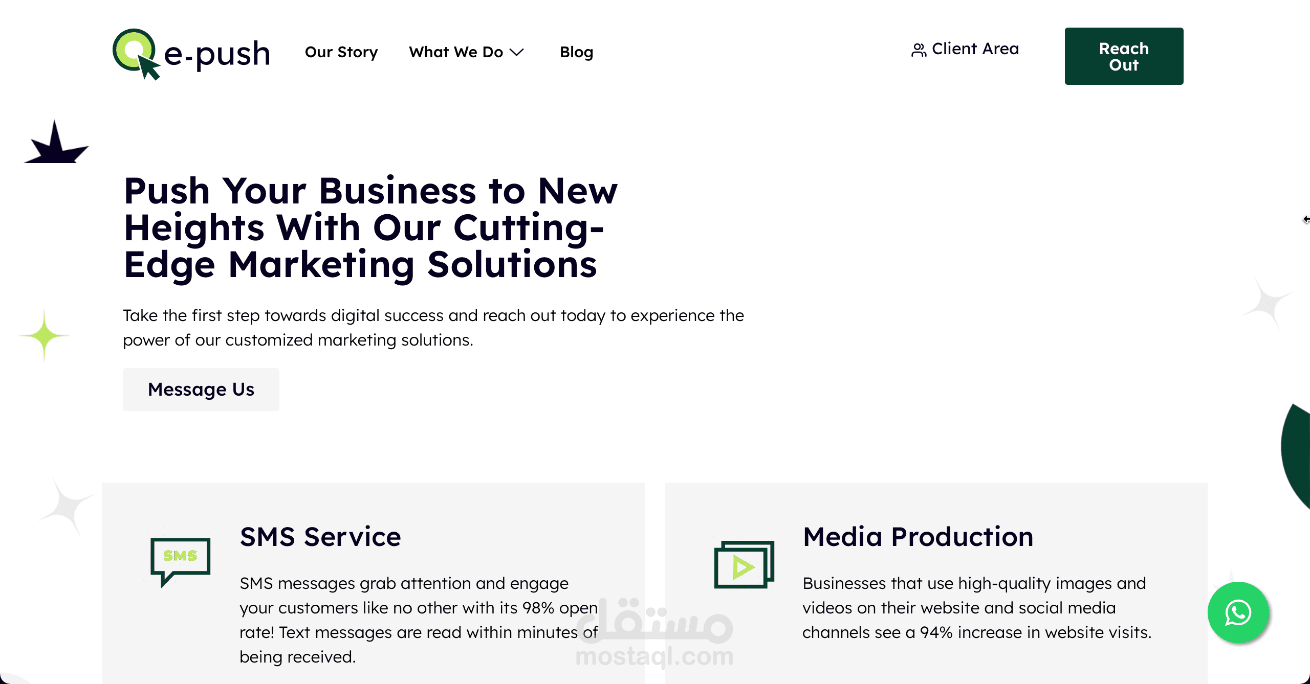 Marketing Agency Web Content Writing