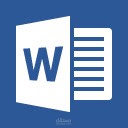 كتابة على الword