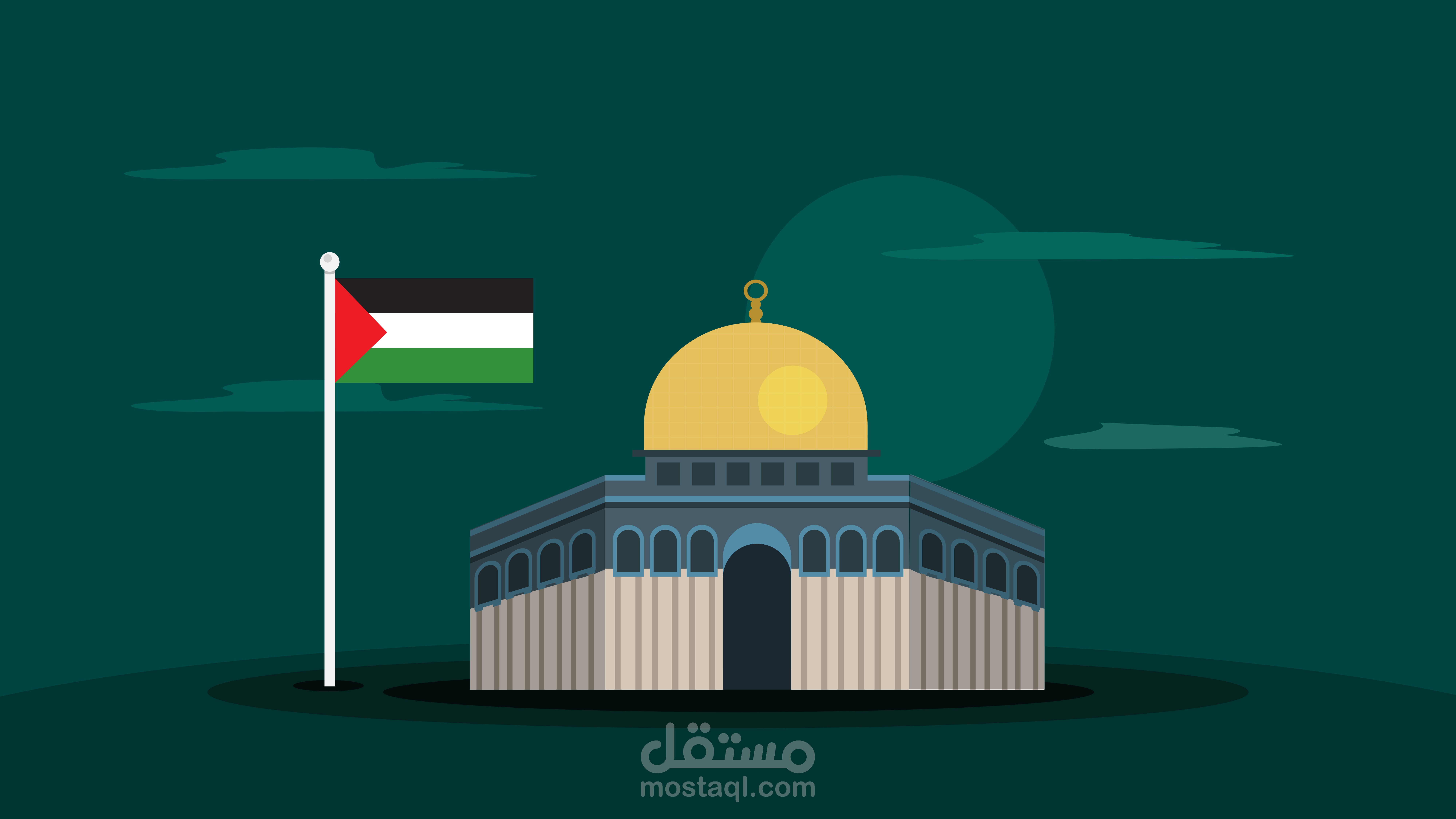 المسجد الاقصى في فلسطين
