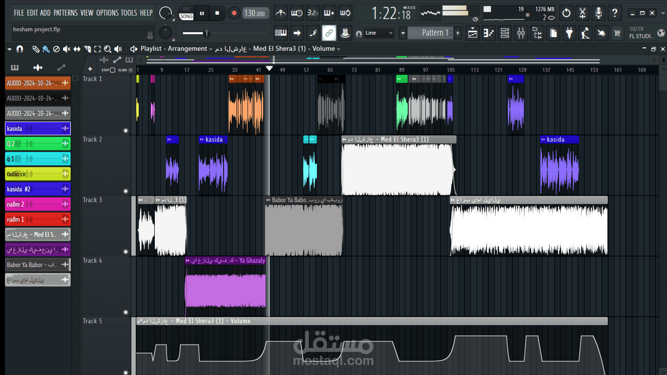 Produce music for an Egyptian TV series