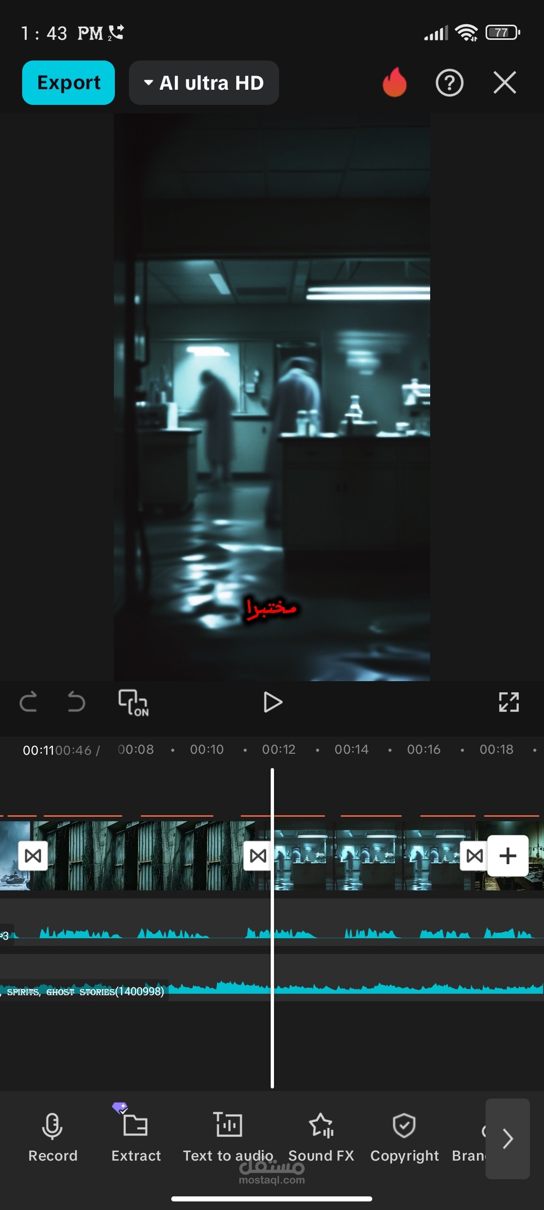Youtube shorts editing and script writing