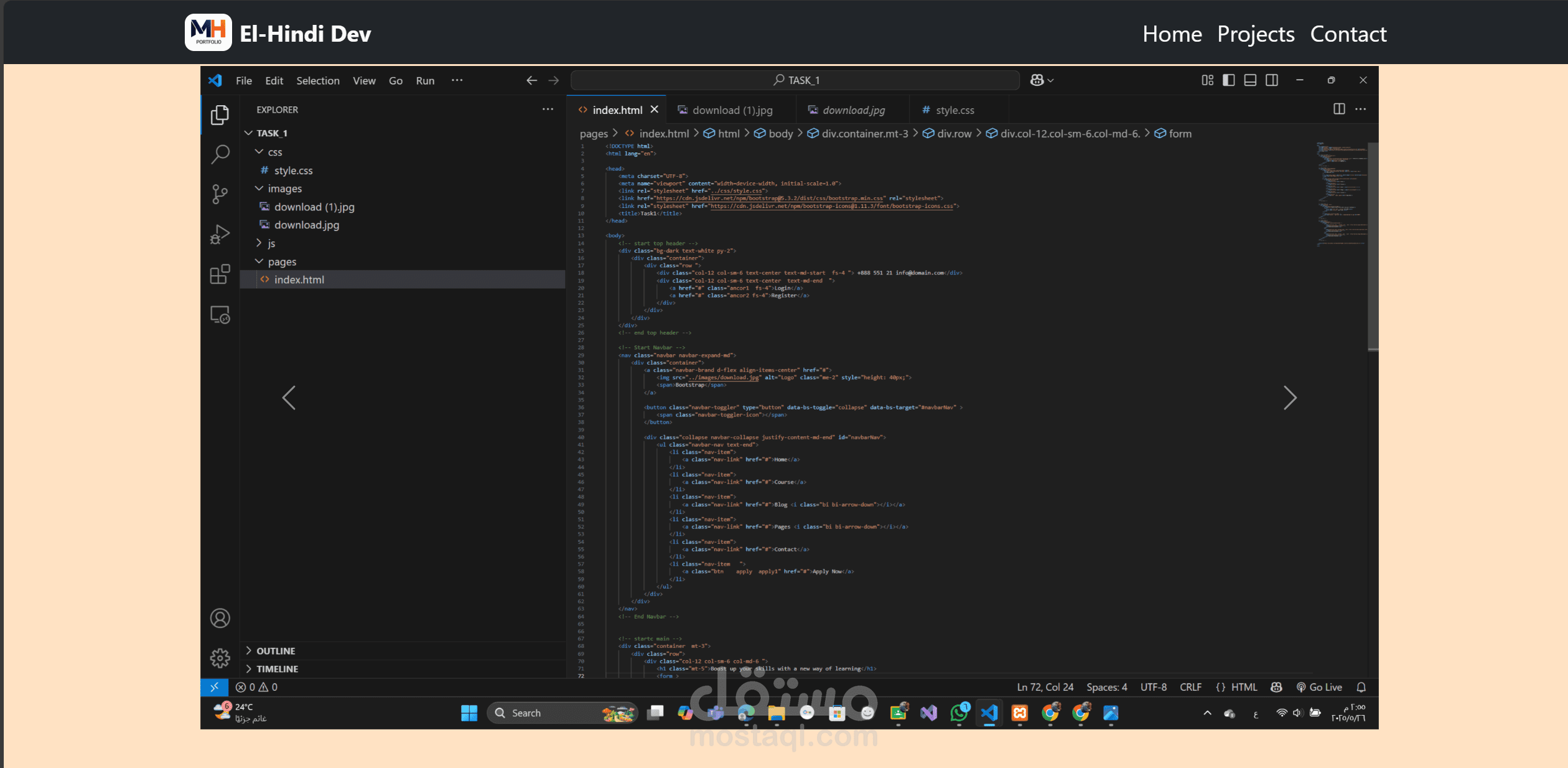 معرض اعمالي