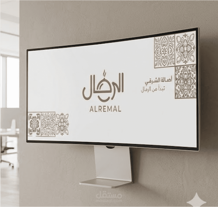 نظام الطلبات الرقمي لمطعم الرمال