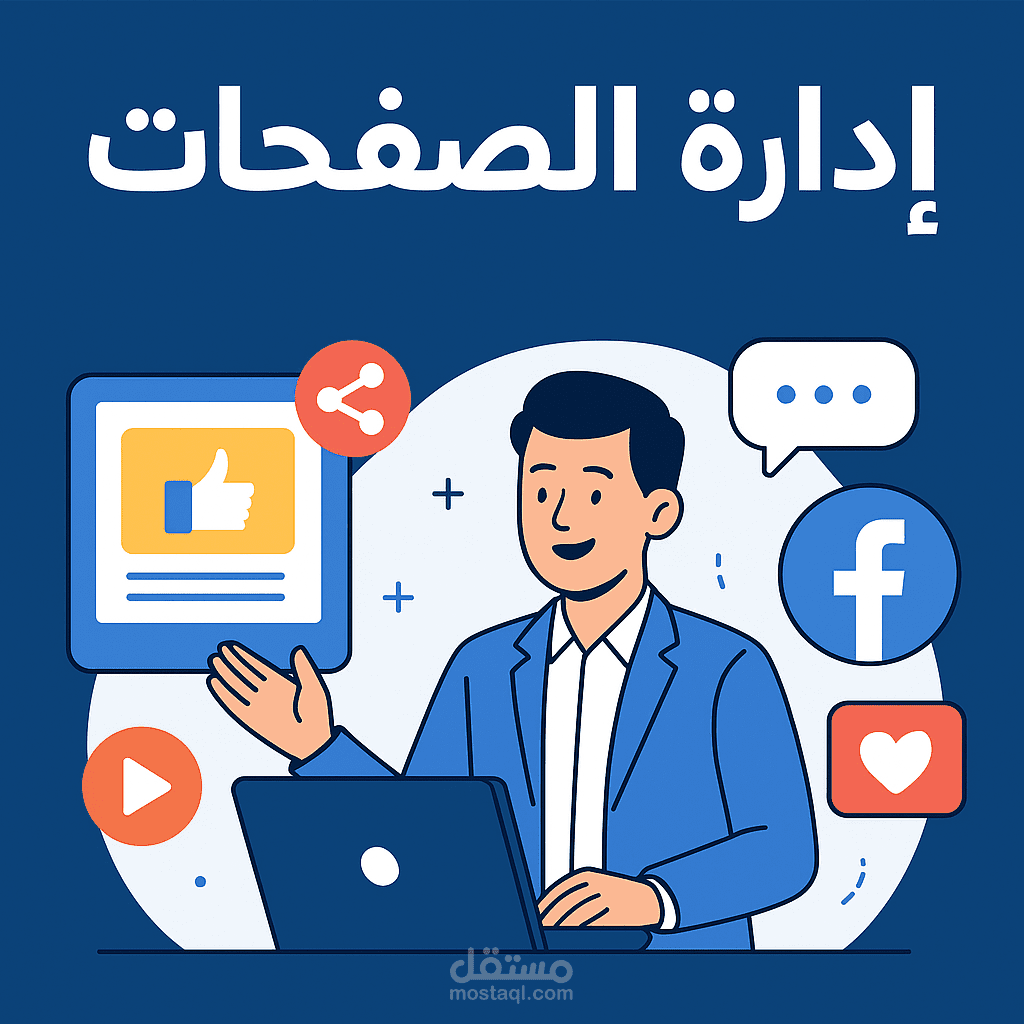 إدارة صفحات السوشيال ميديا بشكل إحترافي