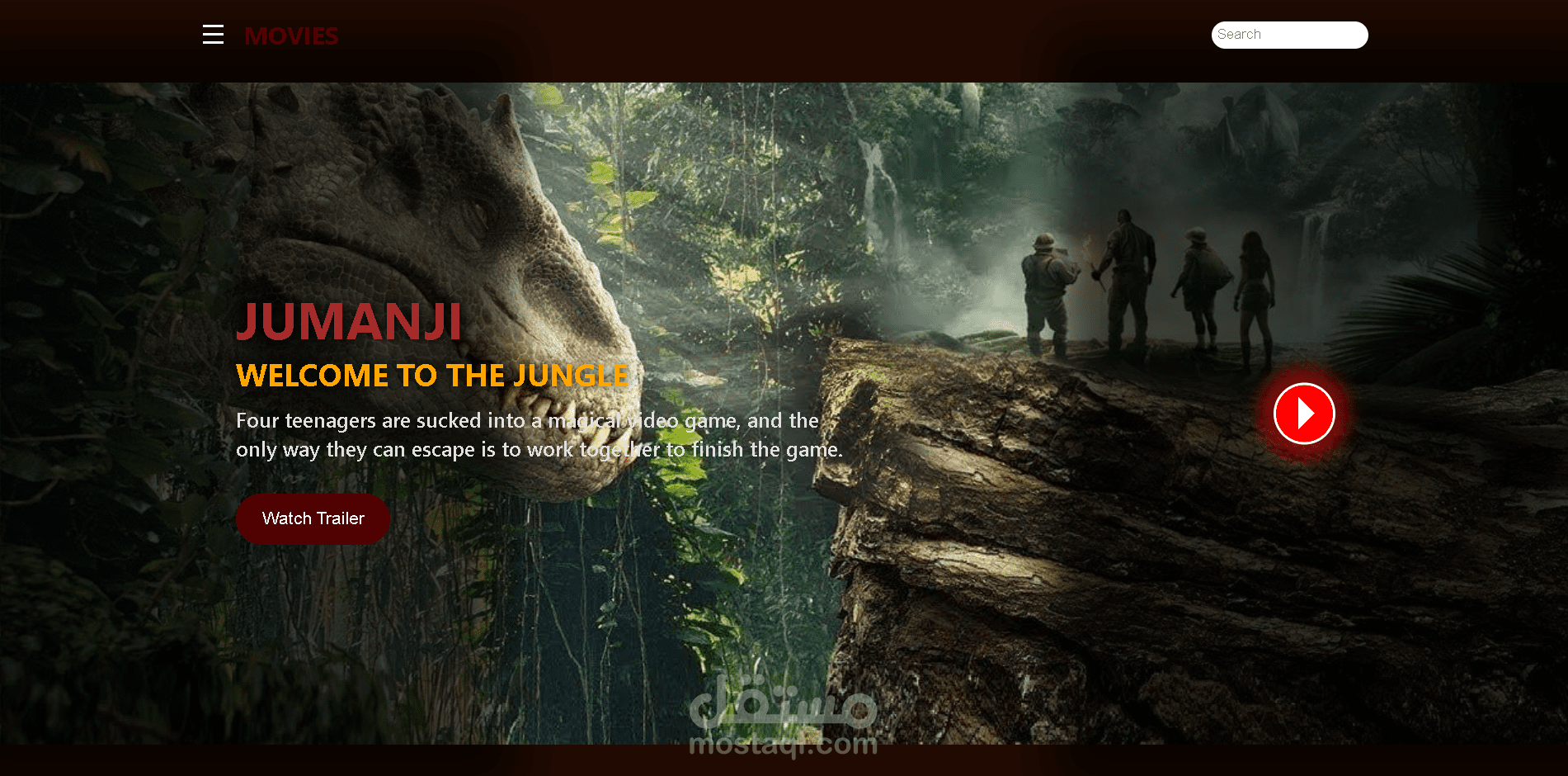 مشروع باستخدام html , css, js