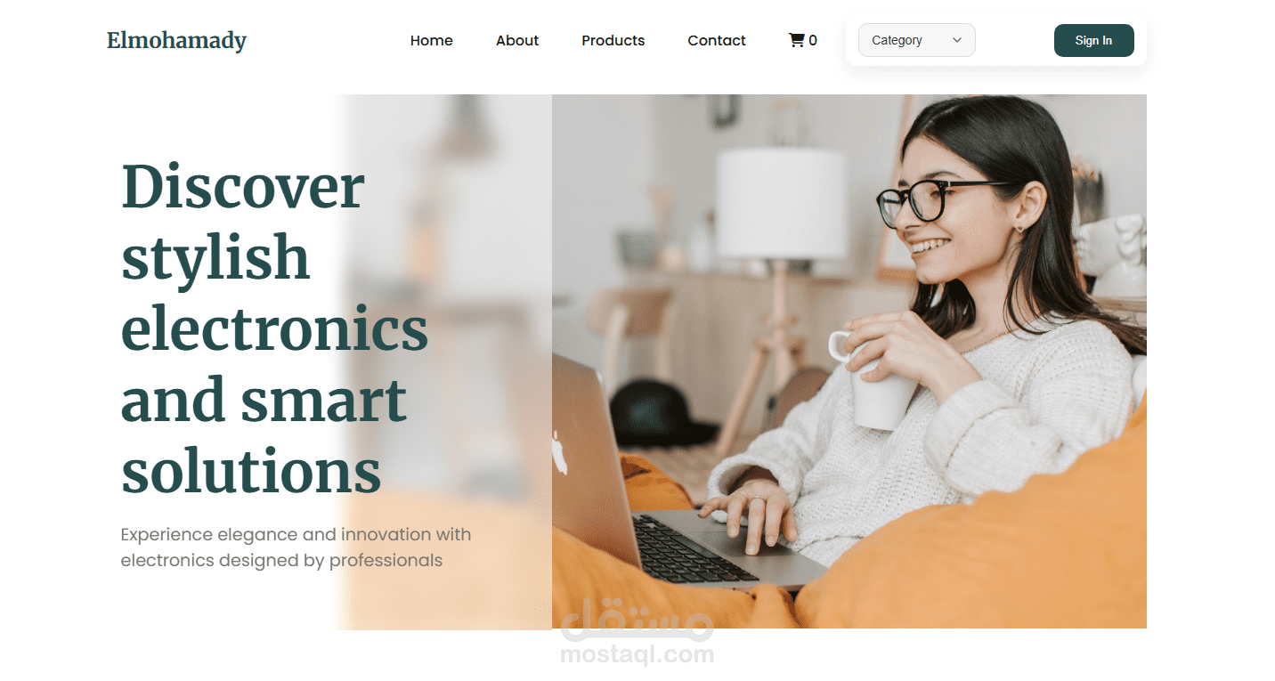 ُتصميم وانشاء صفحه هبوط جذابه واحترافيه