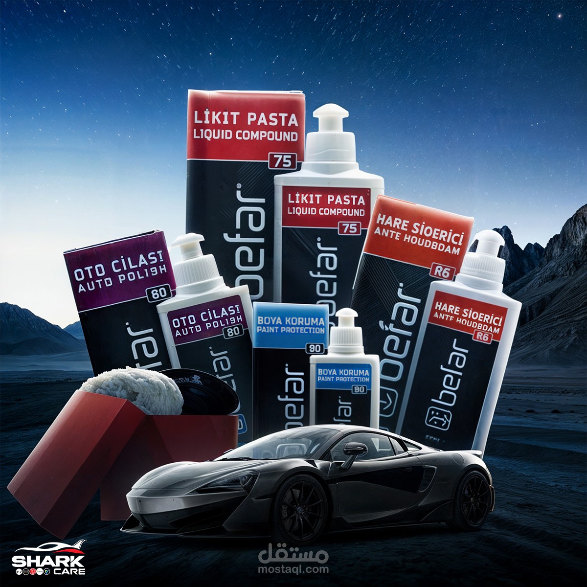 Social media Designs For SharkCareComapny