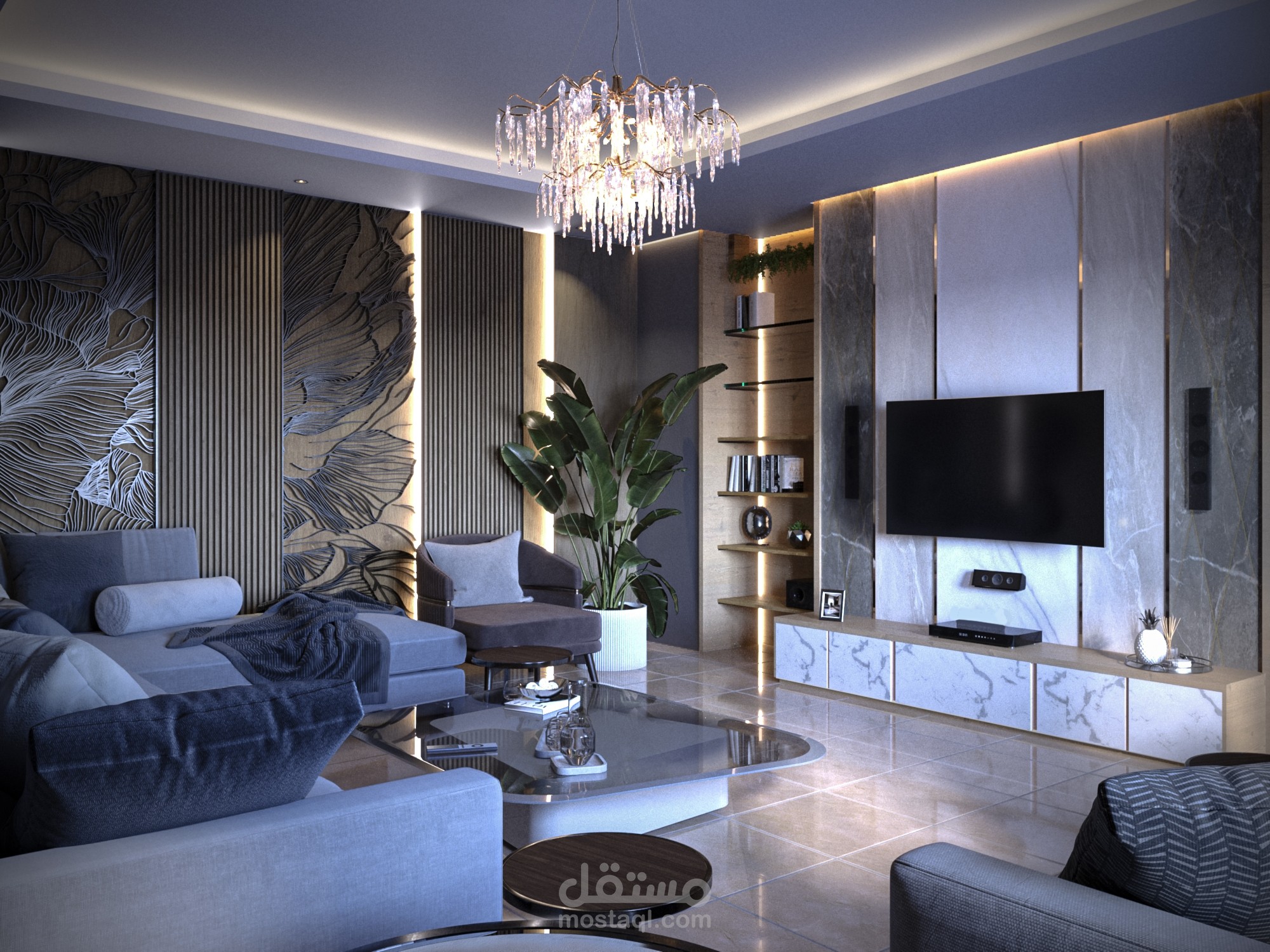 Living room interior Design