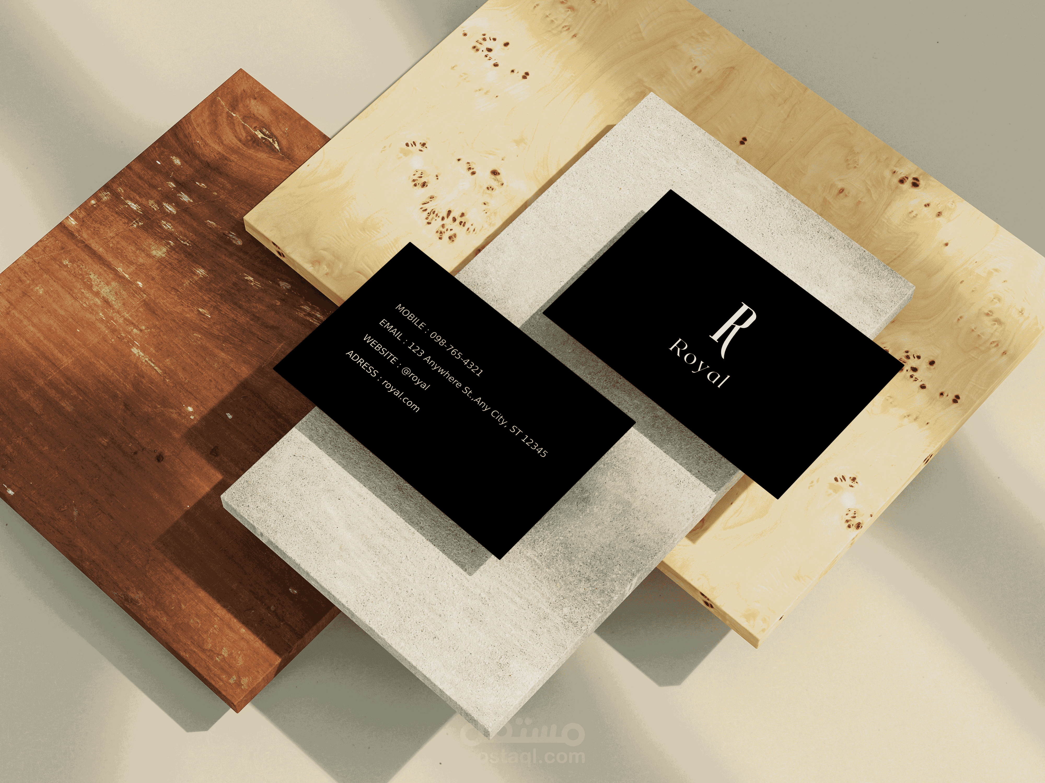 تصميم بزنس كارد