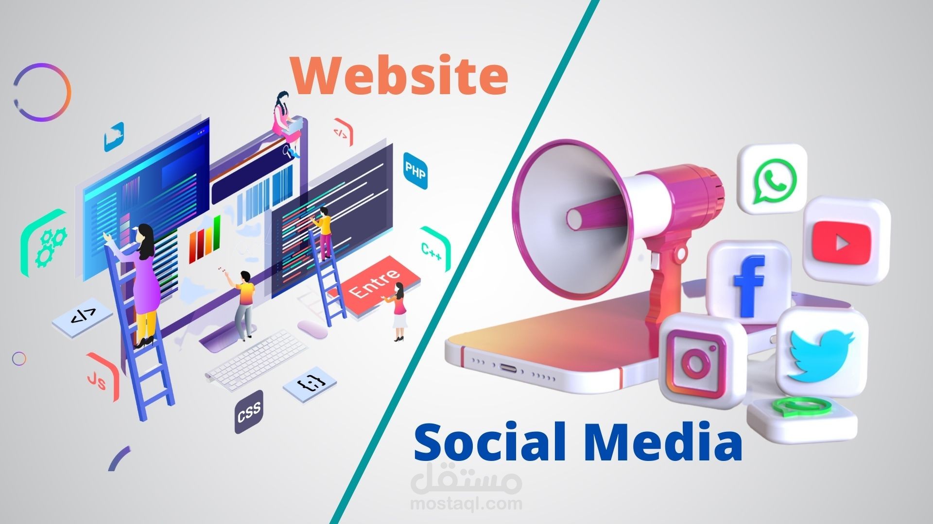 استراتيجيات تحسين وإدارة وسائل التواصل الاجتماعي والمواقع الإلكترونية