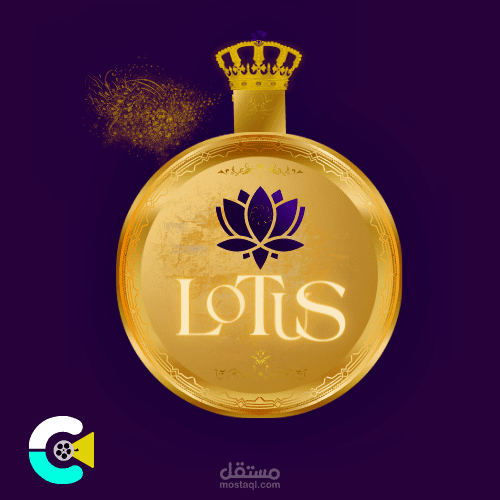 3d golden Logo