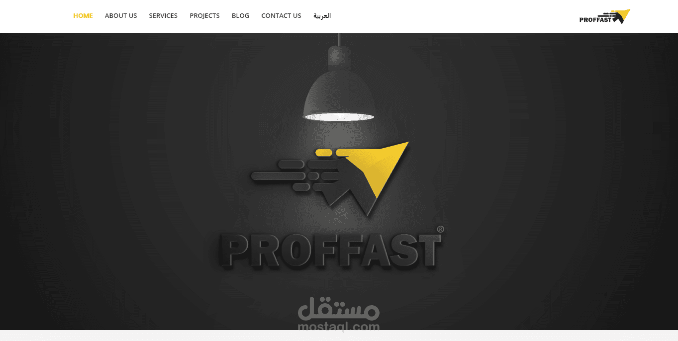 Proffast Team - website design "Wordpress theme""