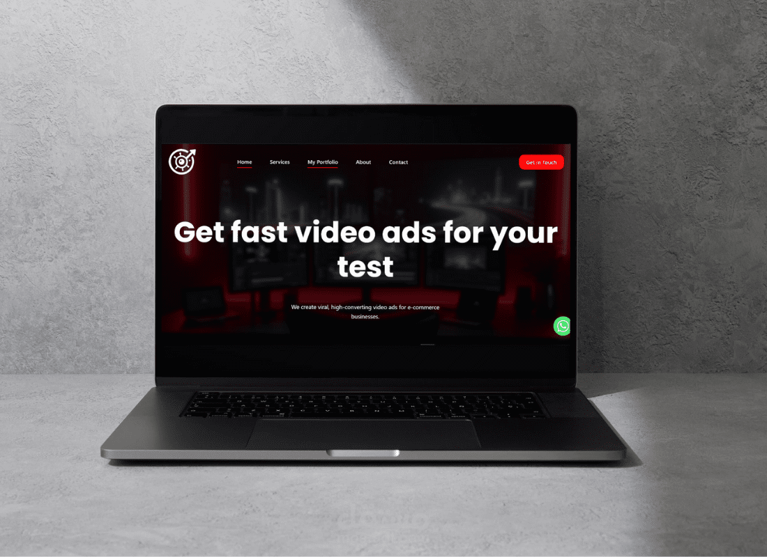 Get fast video ads for yor test