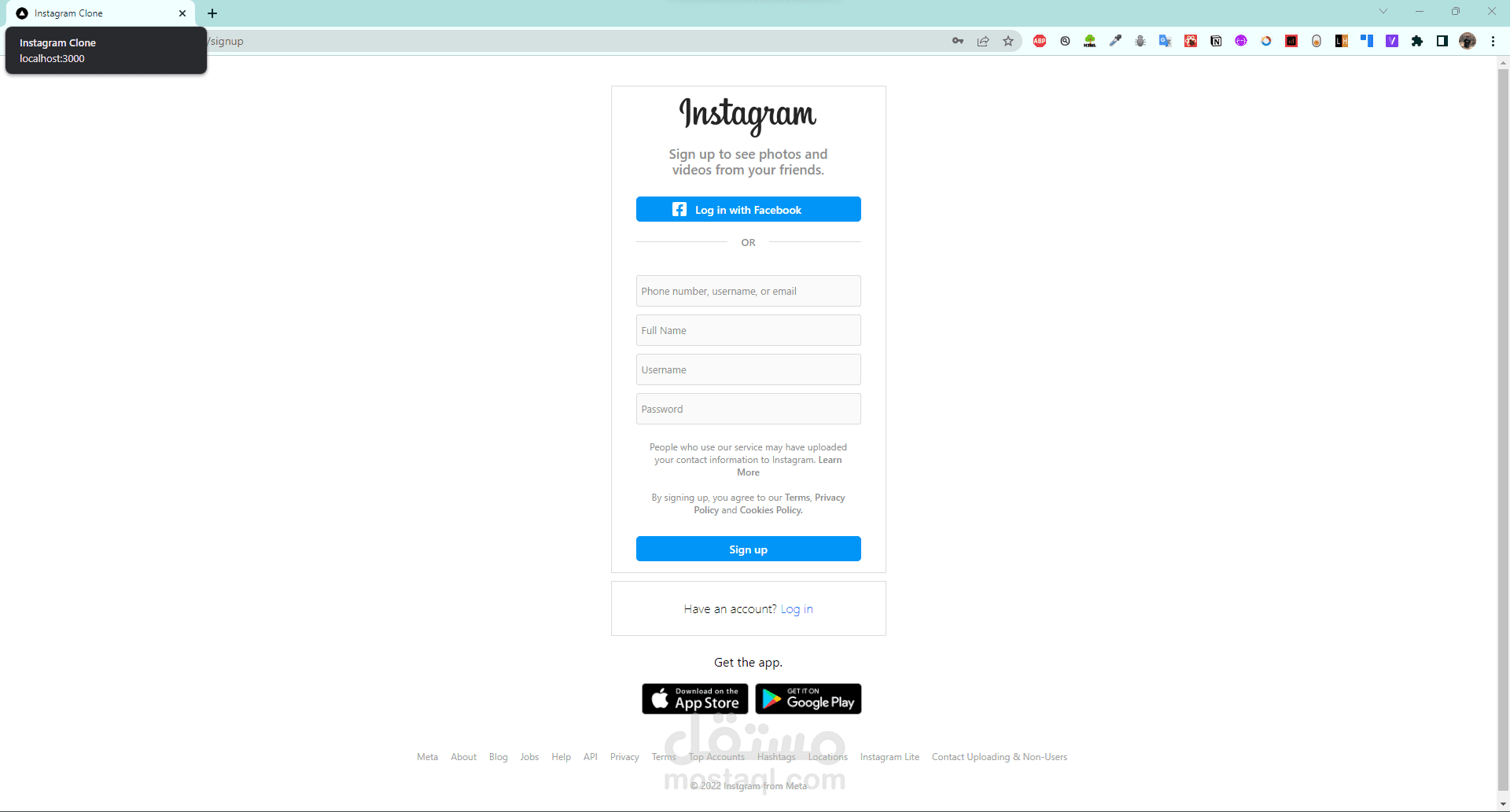 Instagram-Clone