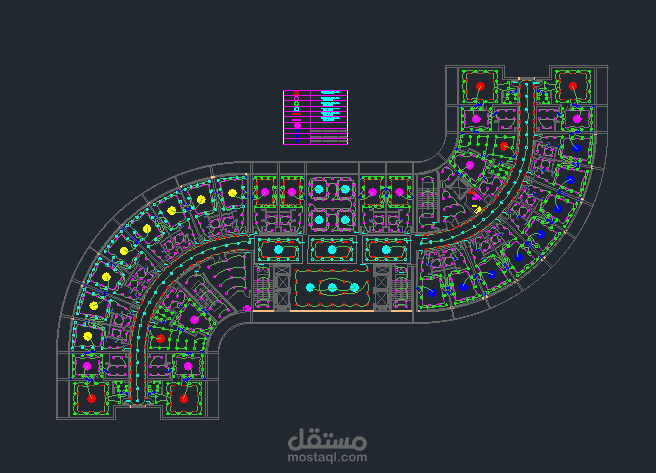 دراسة كهربائية لفندق سياحي