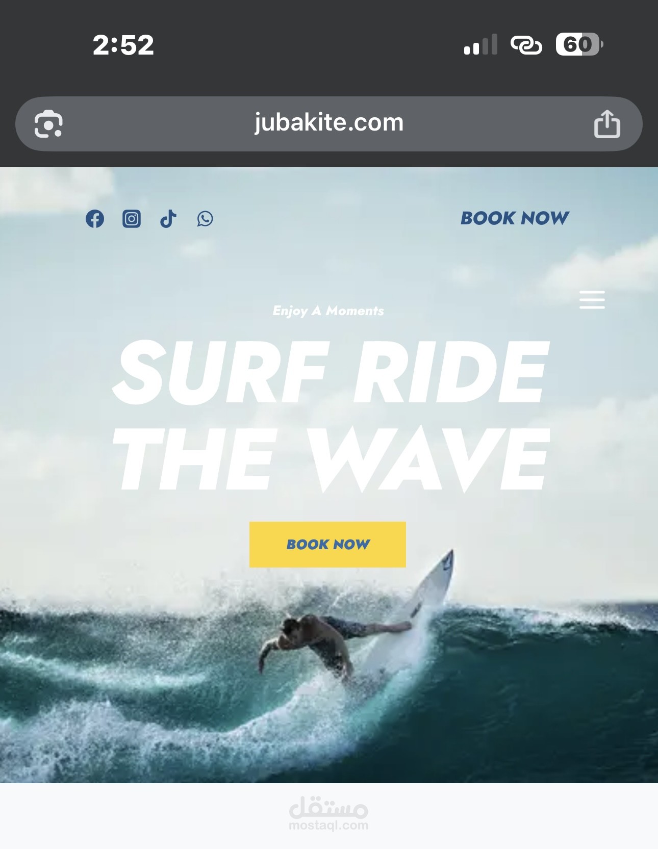 موقع الكتروني لزيادة الحجوزات