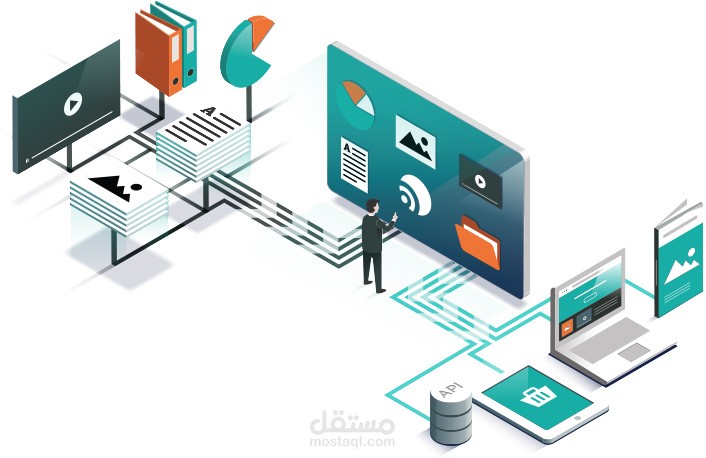 بناء موقع يقدم نظام ادارة منتجات (سلع)