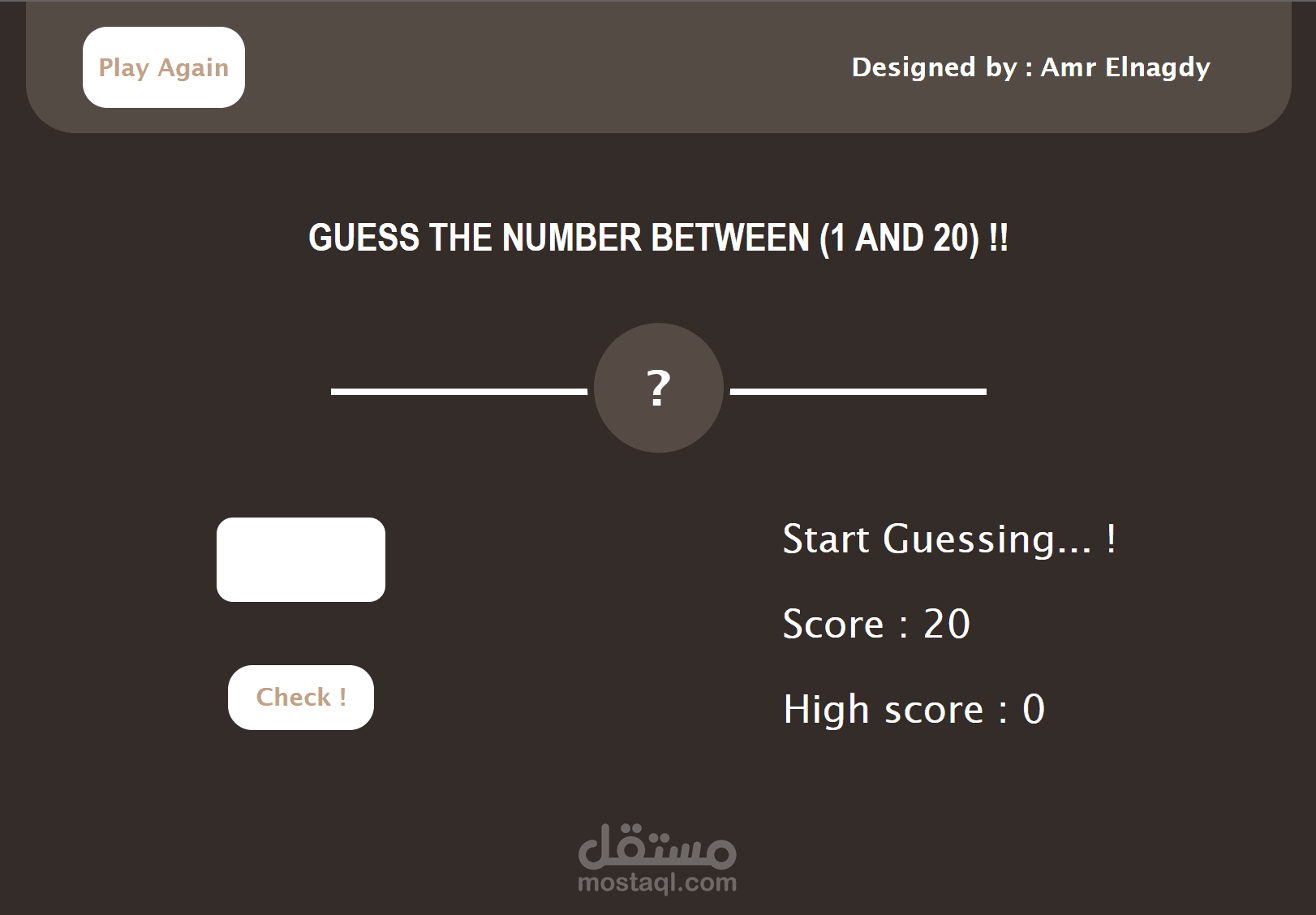 Guess the number