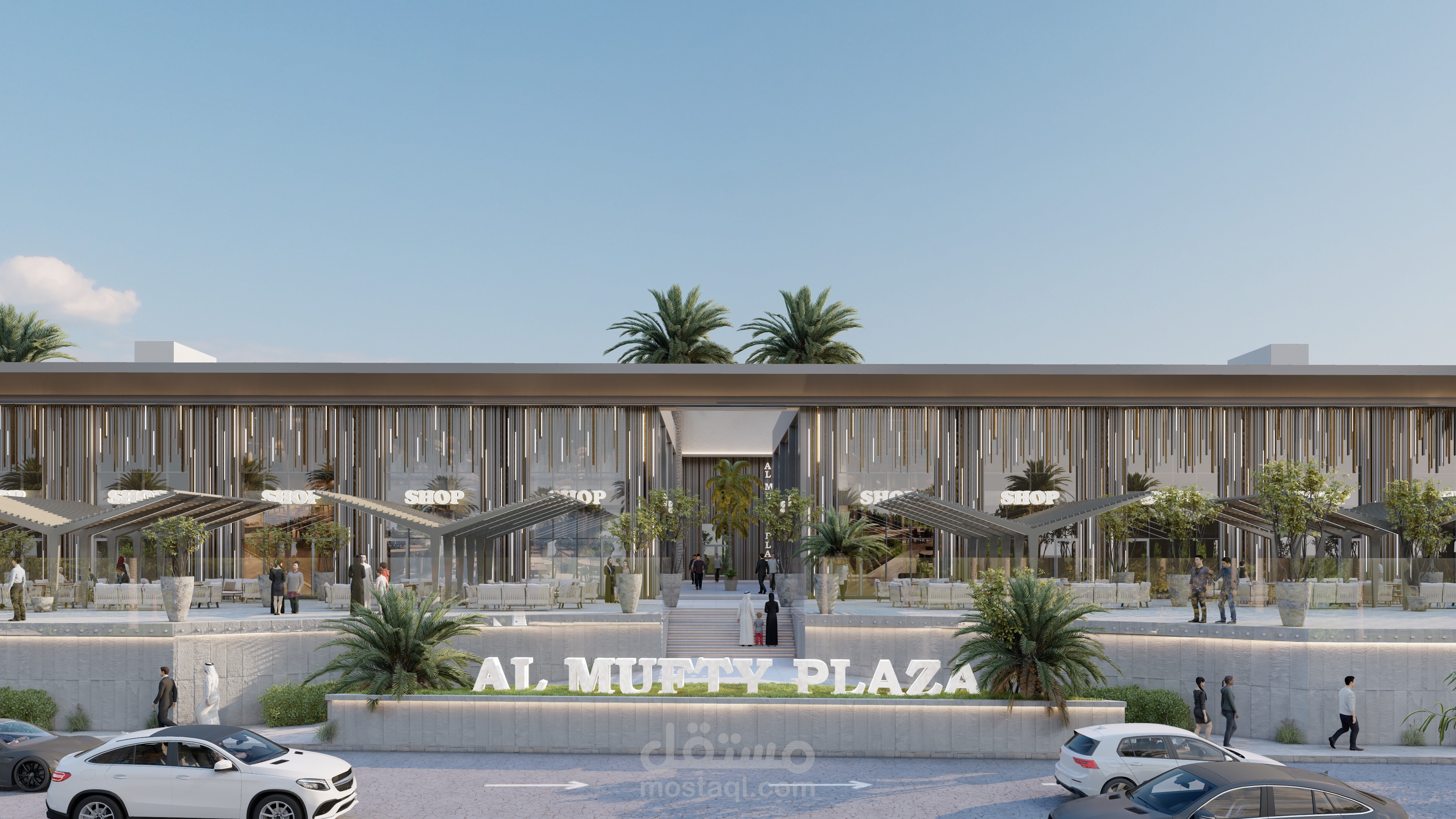 تصميم المفتي بلازا في الاحساء