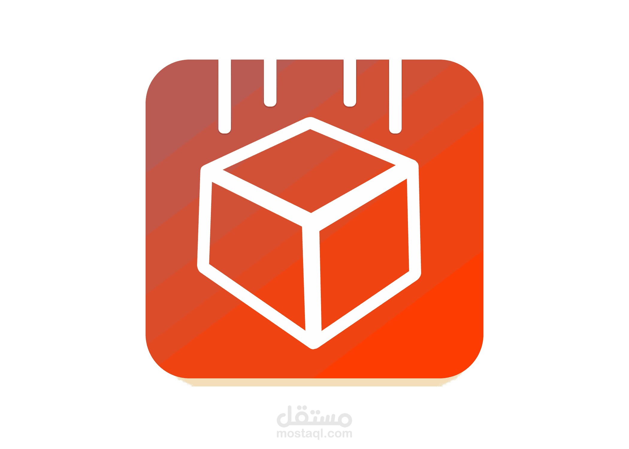 إعادة رسم ايقونة تطبيق اندرويد