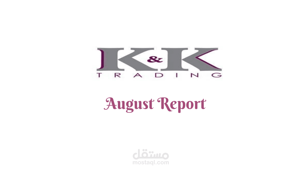 Monthly Marketing performance Report