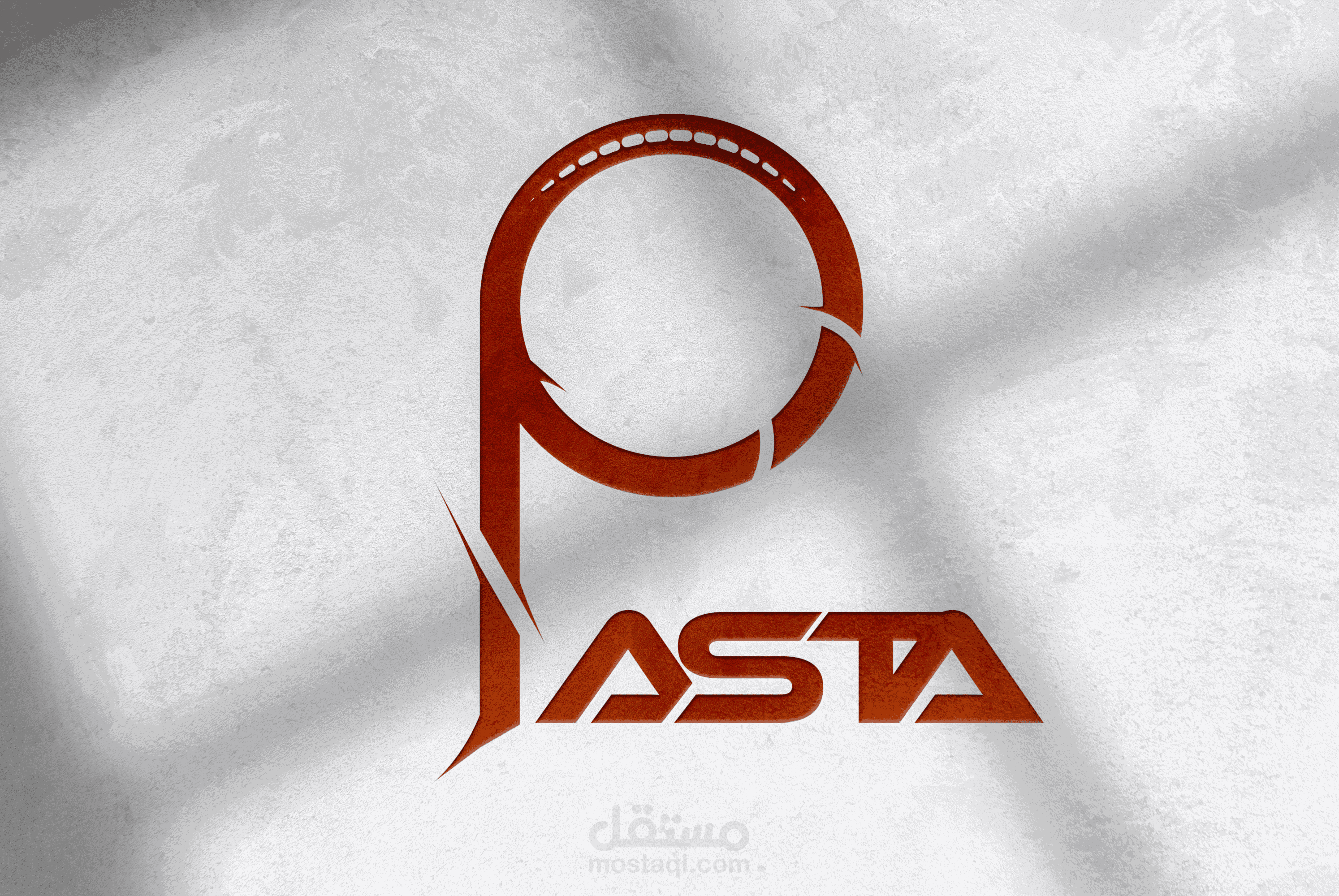 شعار لمطعم ومقهي اسمه Pasta