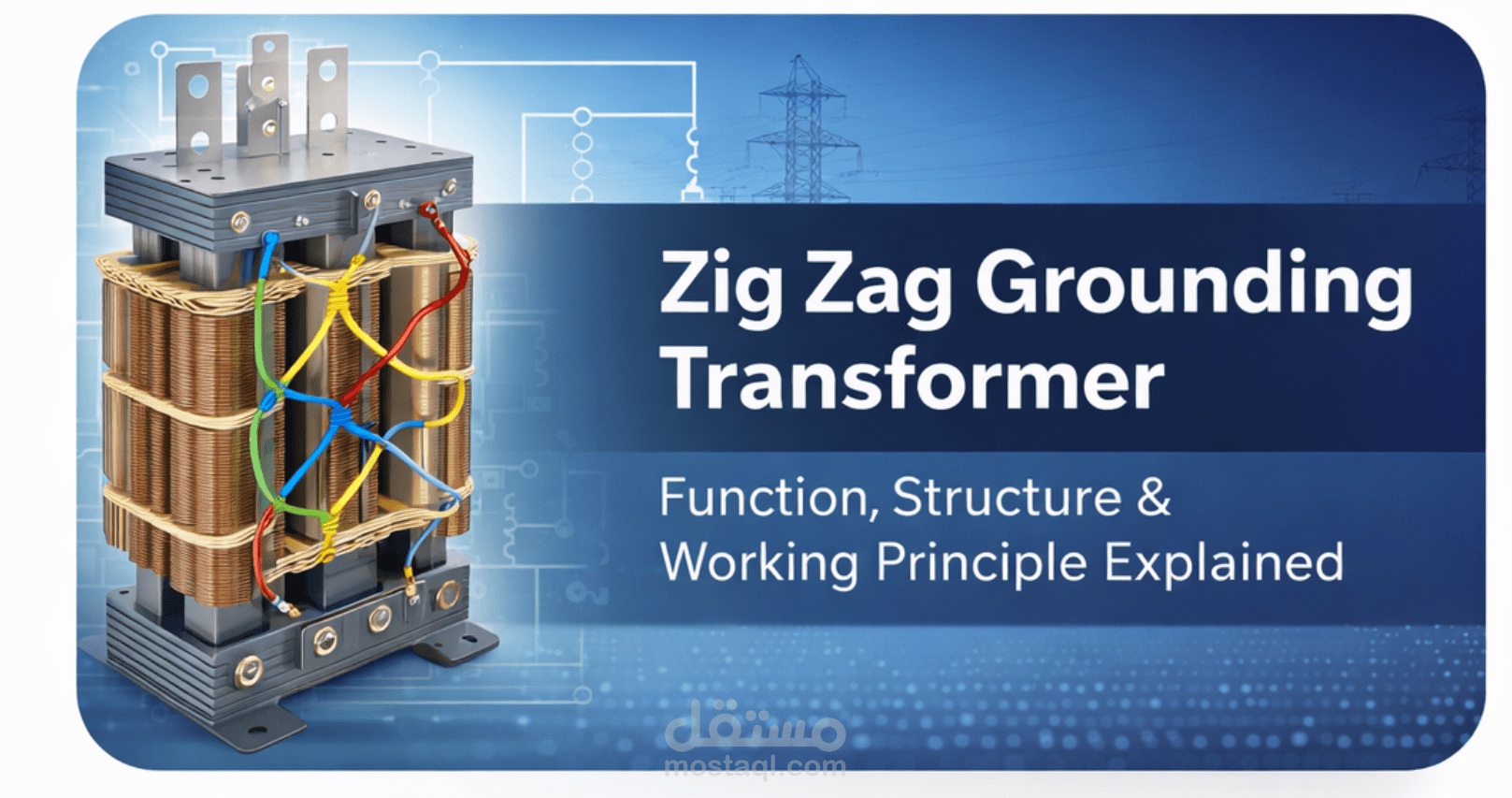 عداد وتنسيق تقرير تقني تخصصي - محولات التأريض المتعرجة (Zig Zag Grounding Transformers)