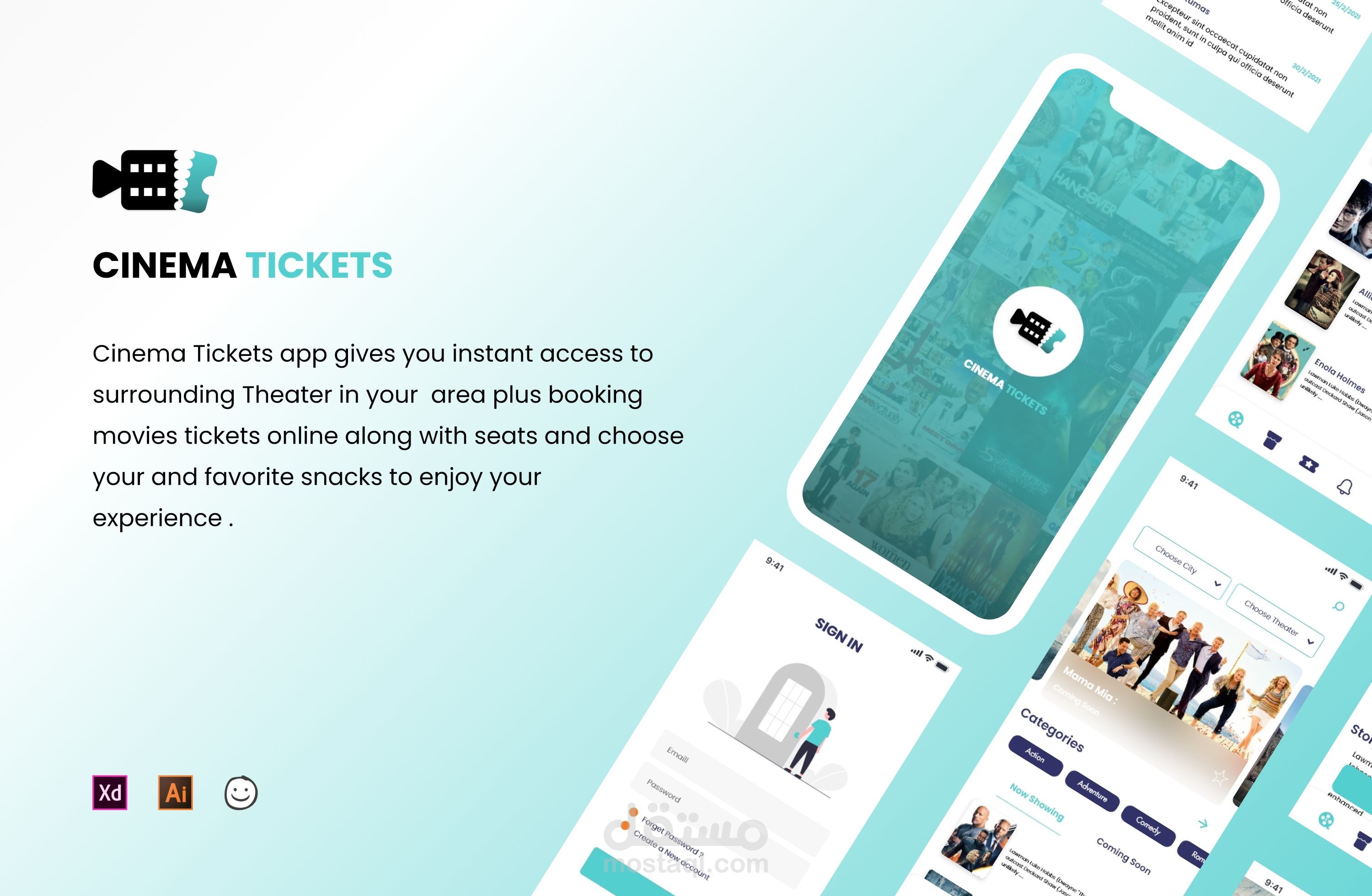 Cinema Tickets booking