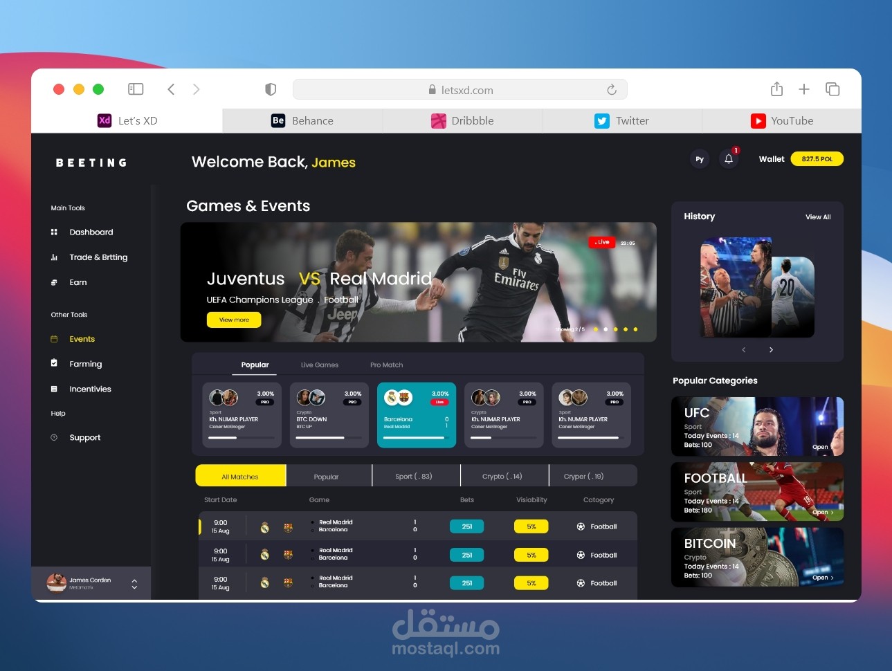 Dashboard Designs