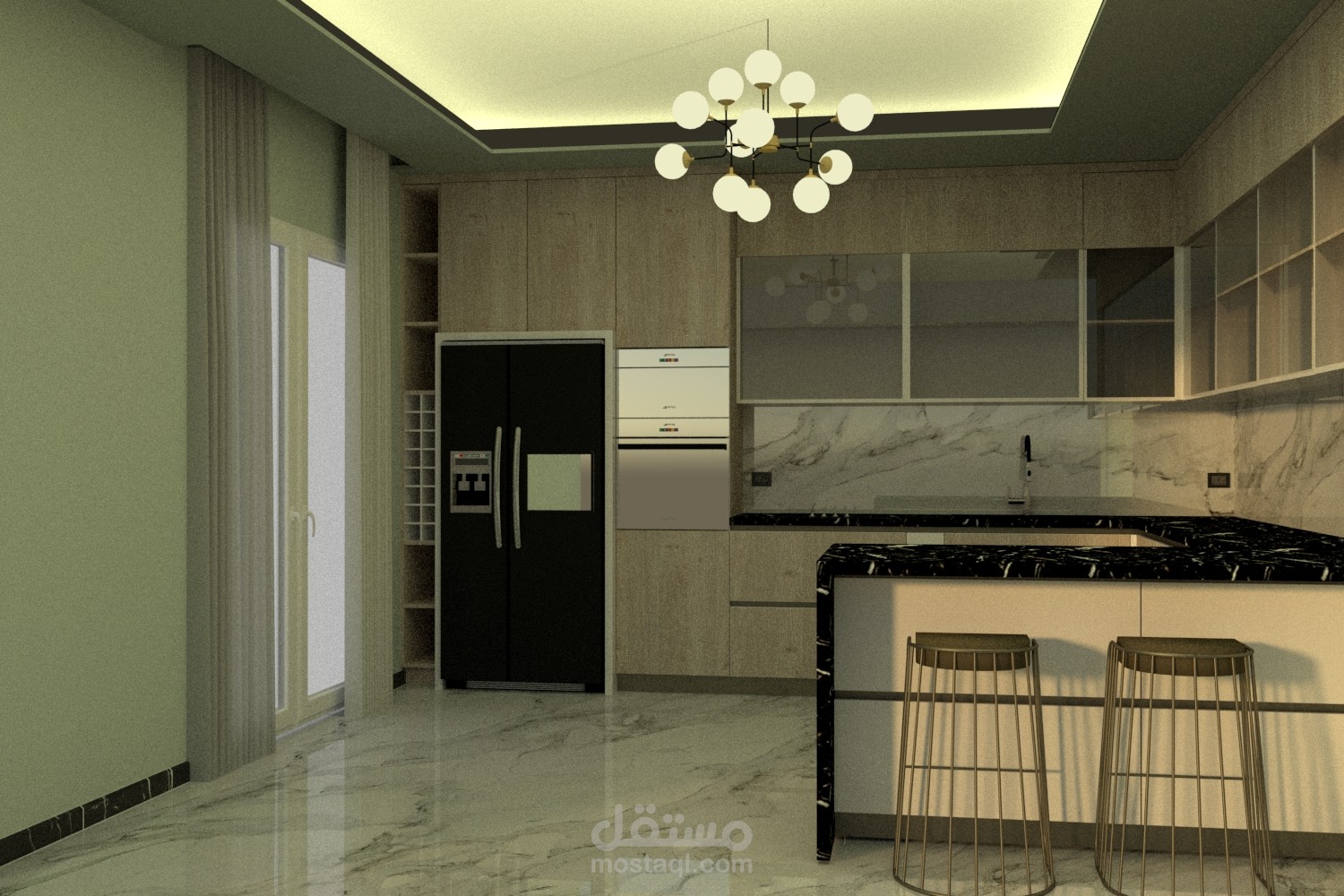 تصميم مطبخ