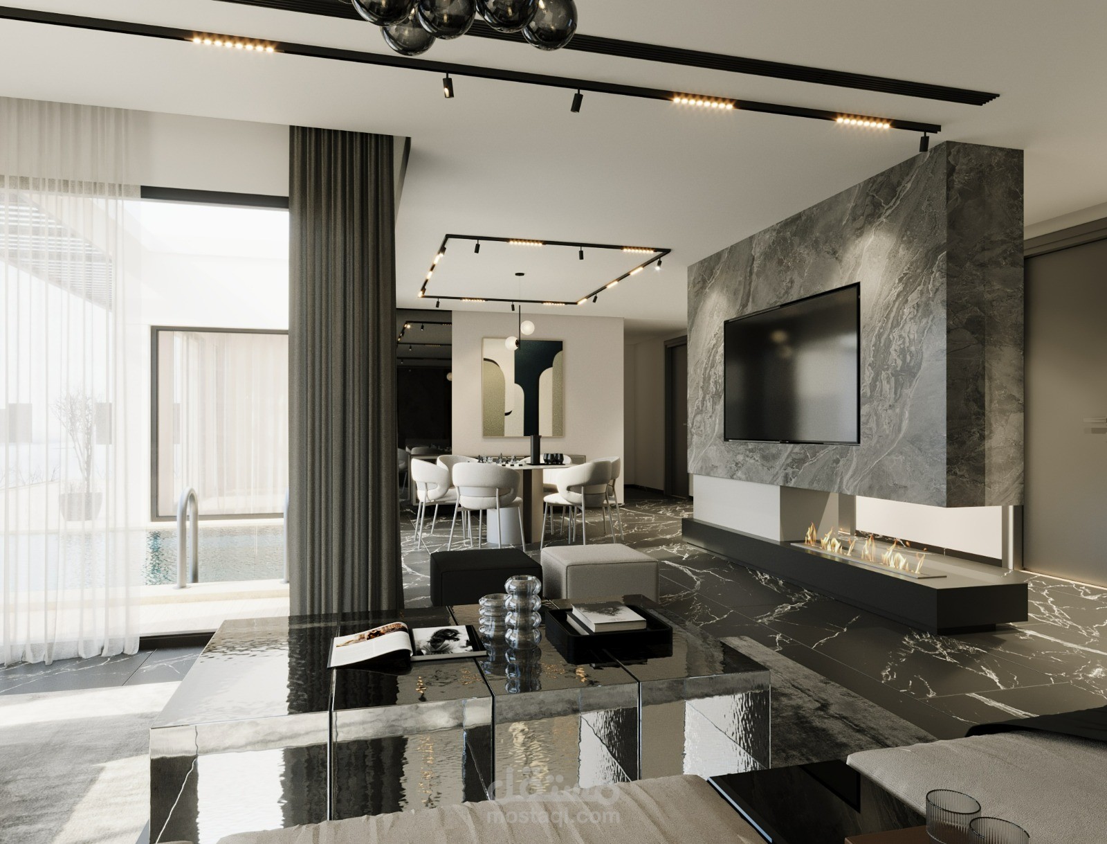 تصميم penthouse  في تونس