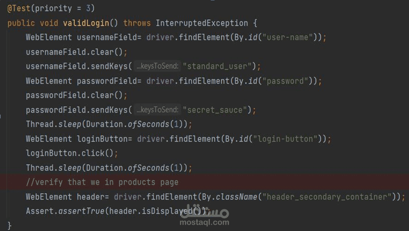 automation testing with selenium web driver