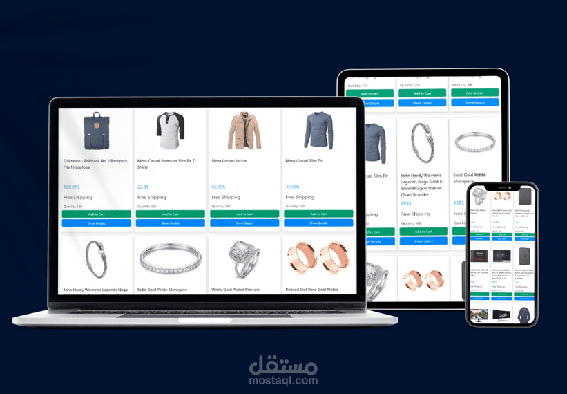 Full Functionality E-Commerce Website