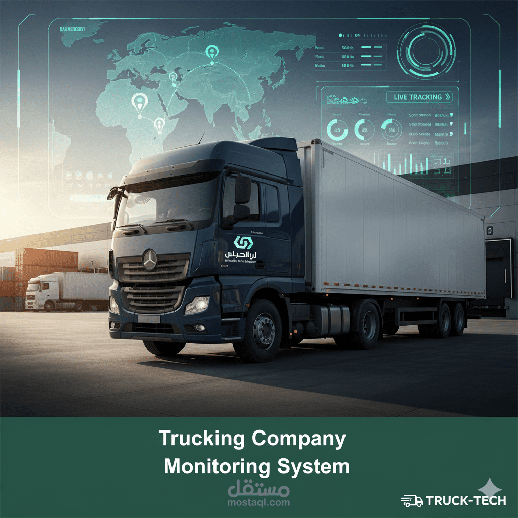 نظام متابعة شركة شاحنات نقل