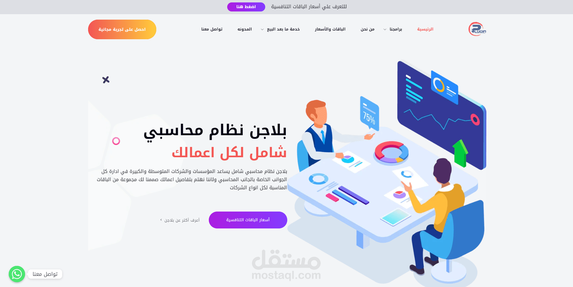 تنظيم SEO كامل لـشركة بلاجن