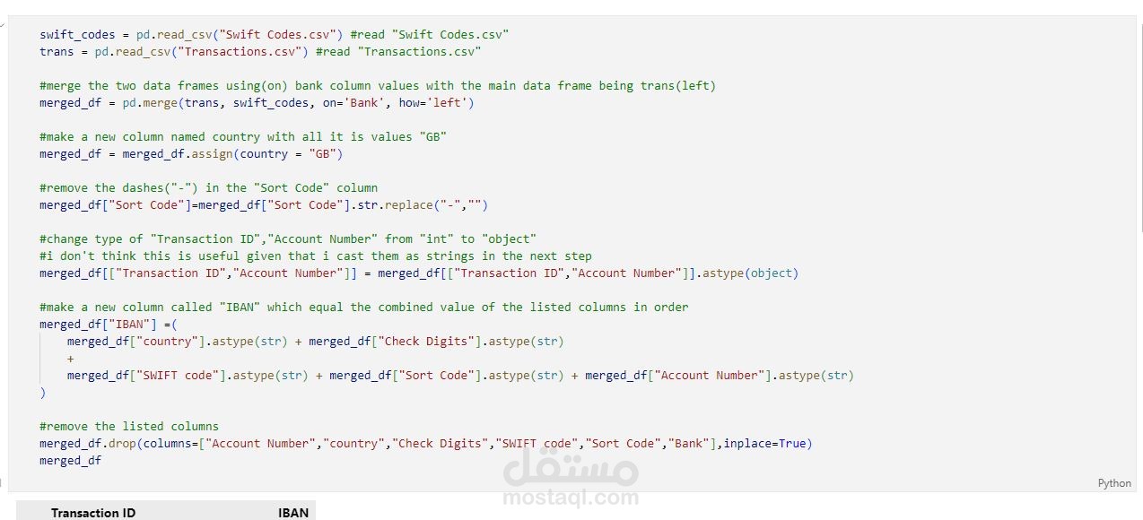 تنظيف البيانات باستخدام بايثون