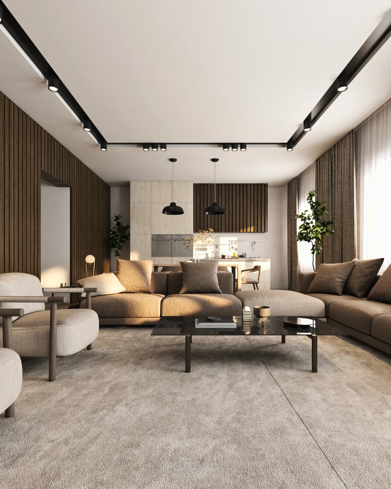 MODERN LIVING ROOM