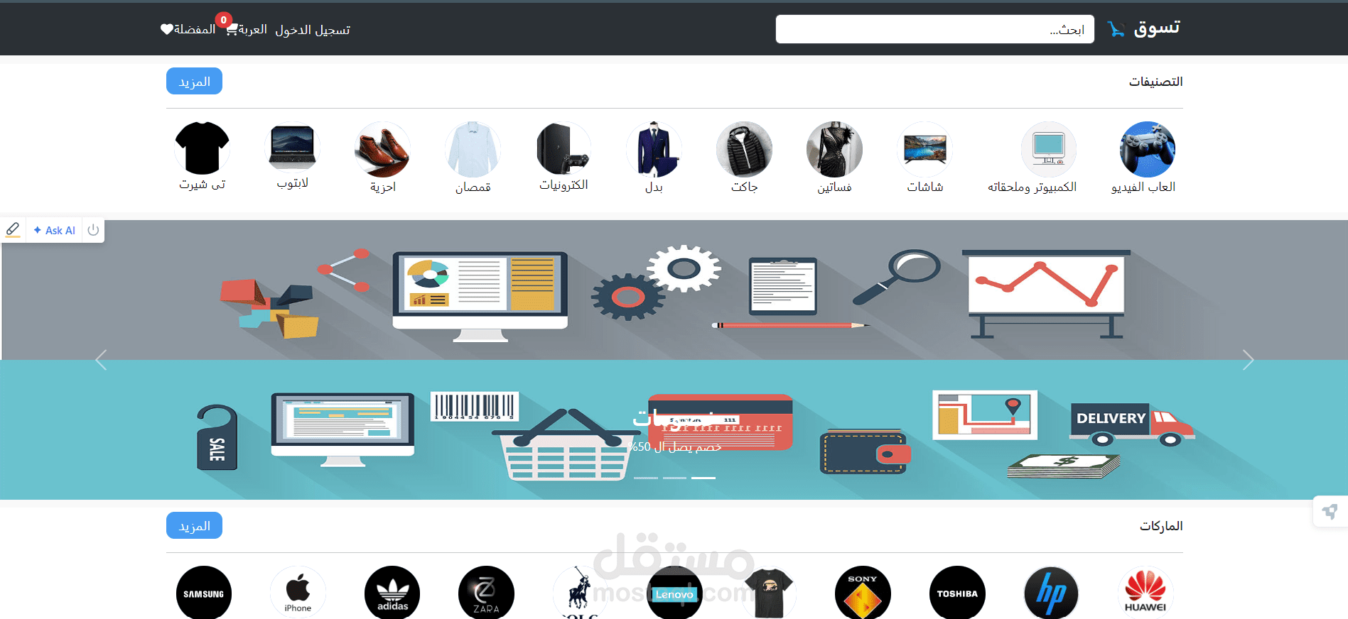 eCommerce platform