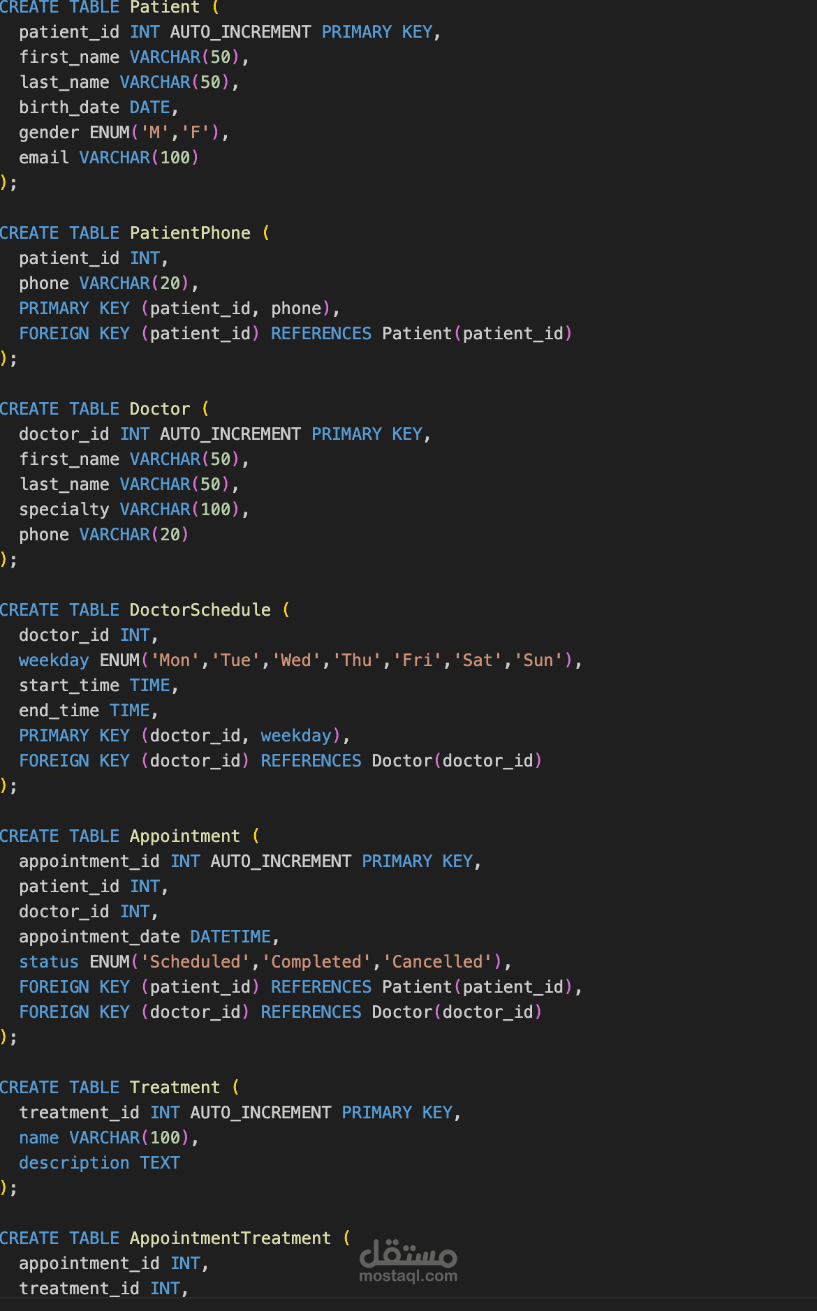 Clinic Management System