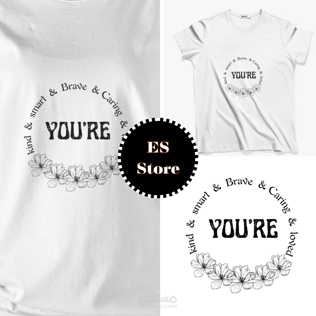 black positive typography