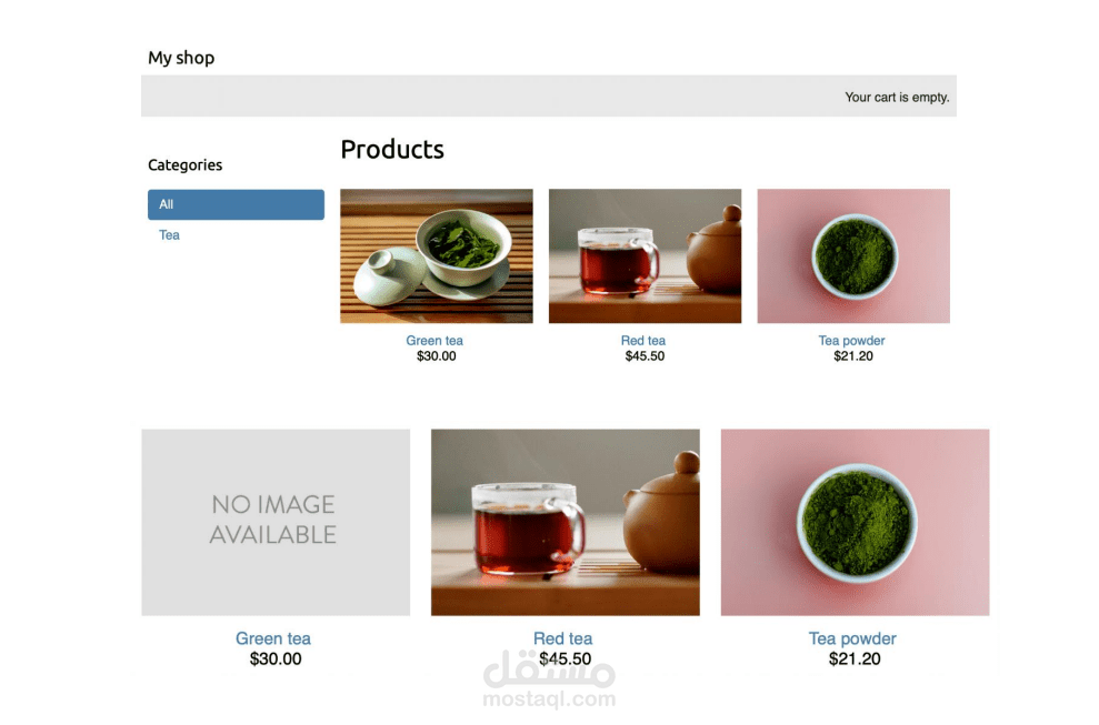 Django Online Store With Payment