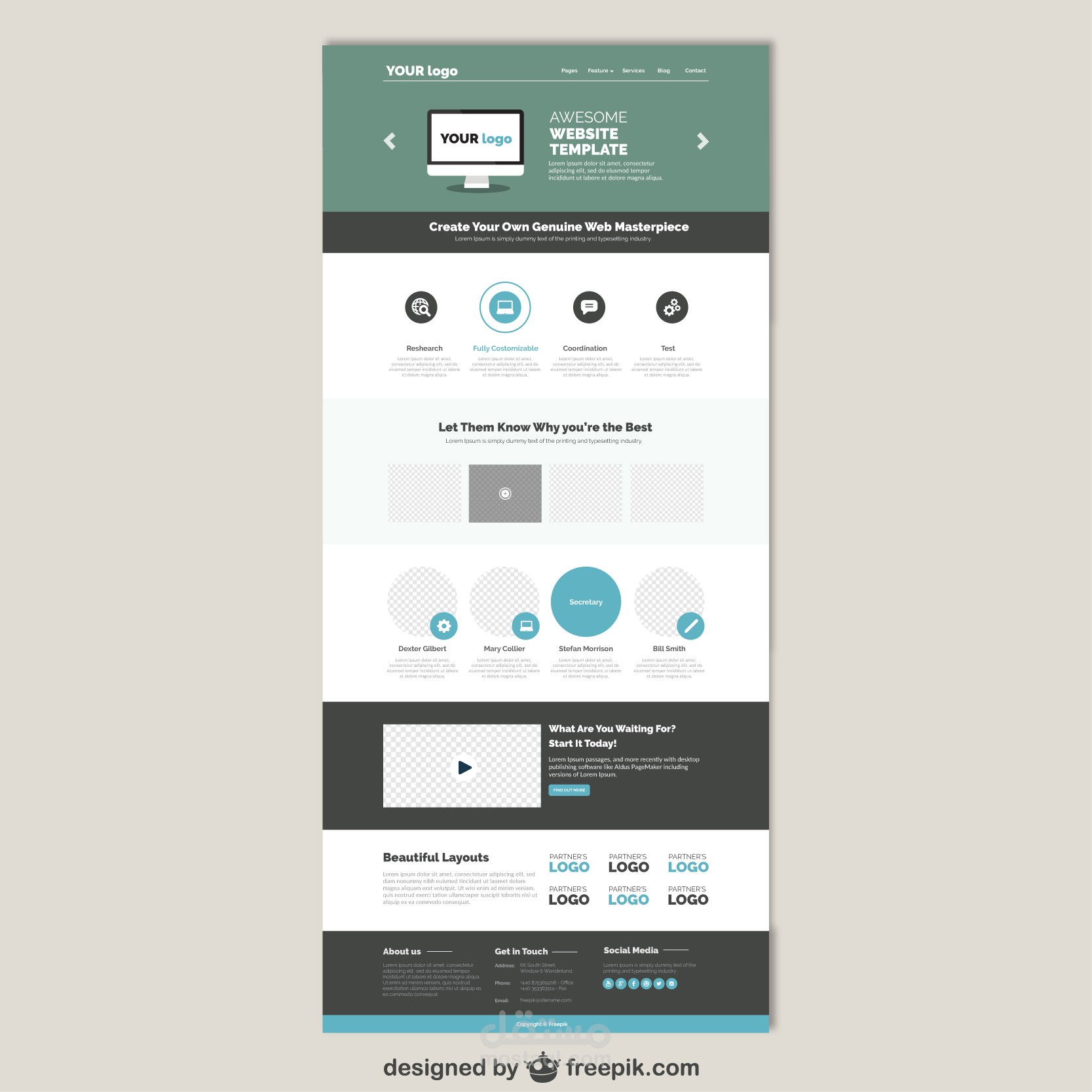 Awesome Website Template