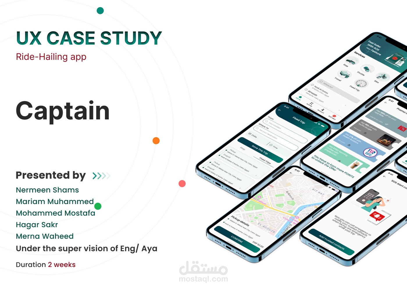 Ride hailing app