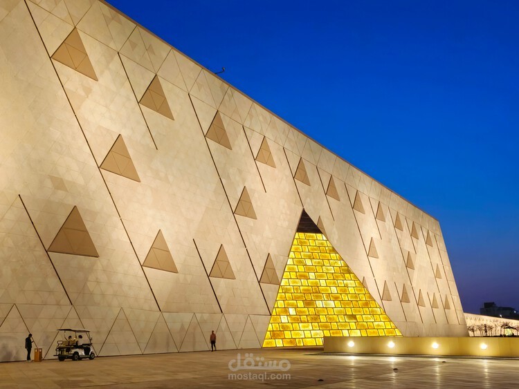 موقع للمتحف المصري الكبير