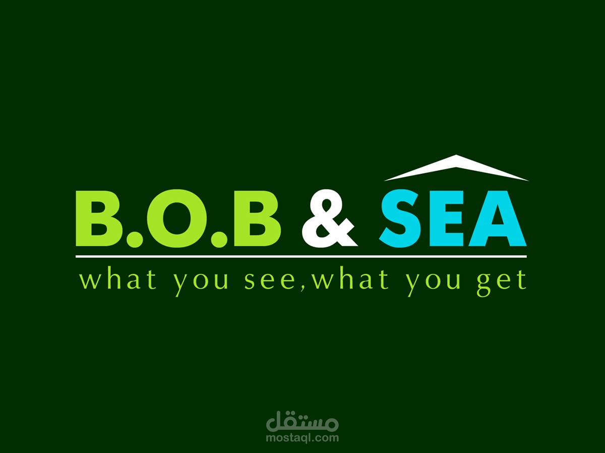 B.O.B & SEA Logo Design