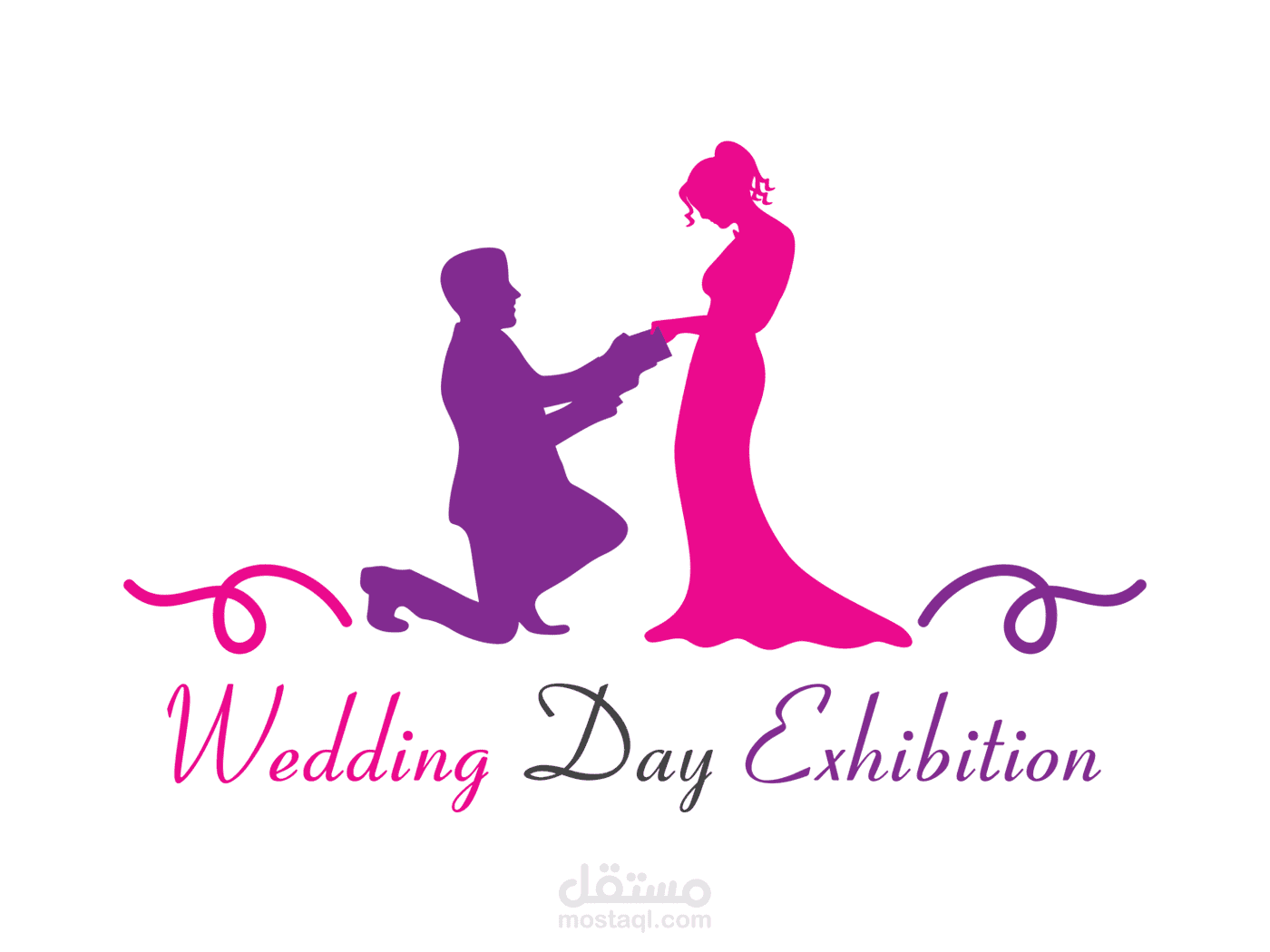 Wedding Day Exhibition Logo