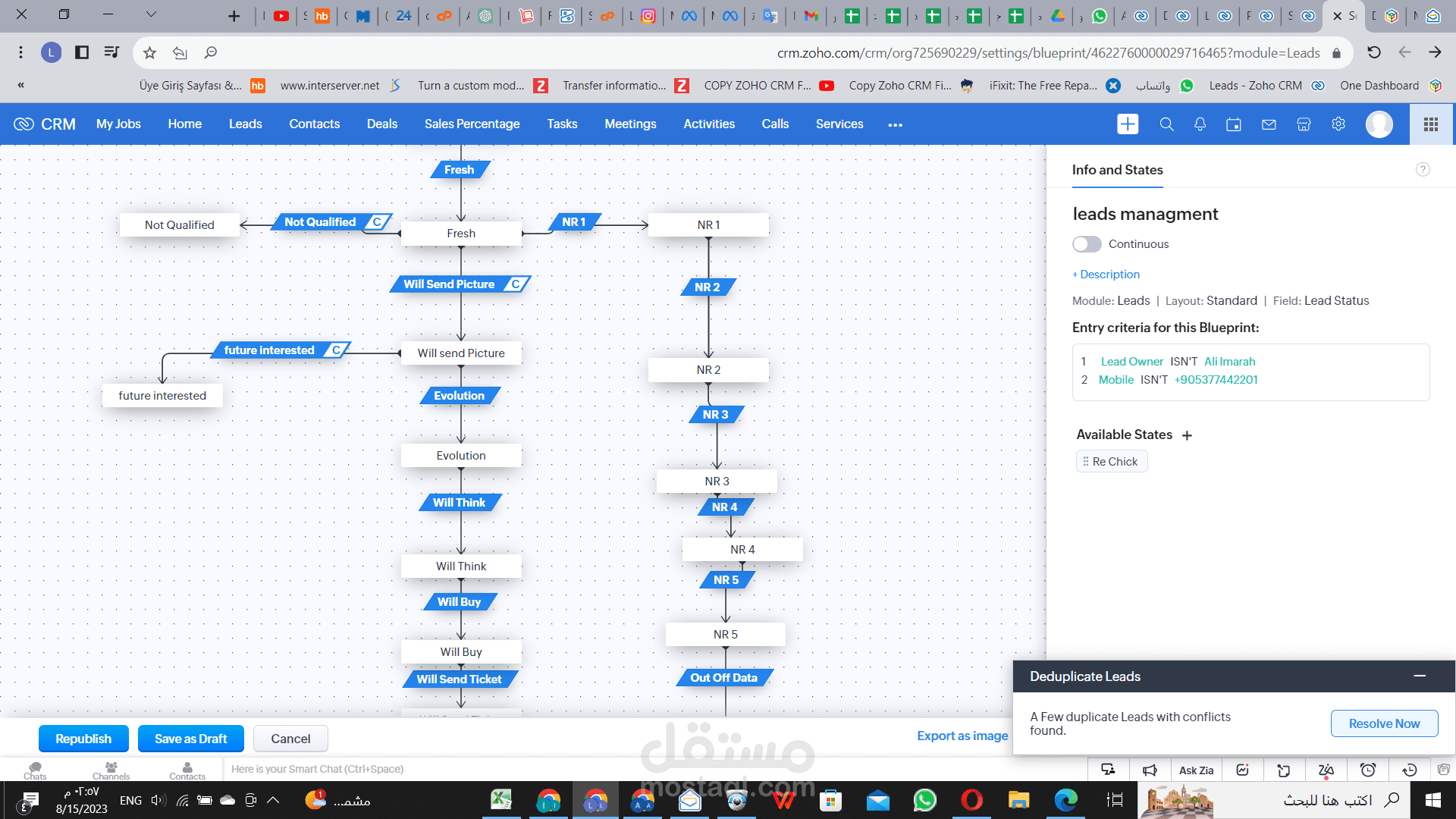 ZOHO Process Management