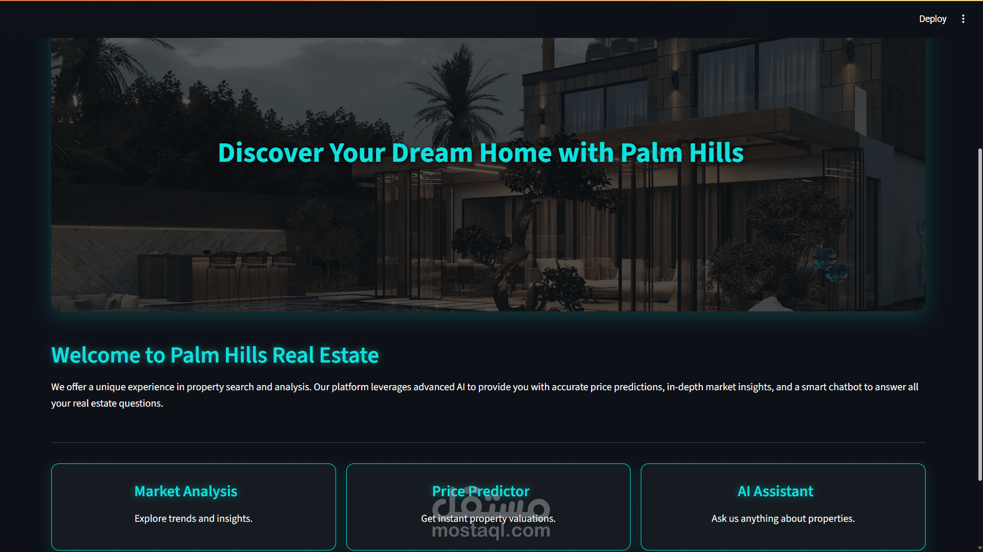 AI-Powered Real Estate Market Analysis and Price Prediction Platform